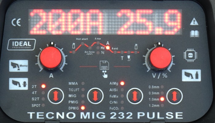 Półautomat spawalniczy TECNO MIG 232 PULSE