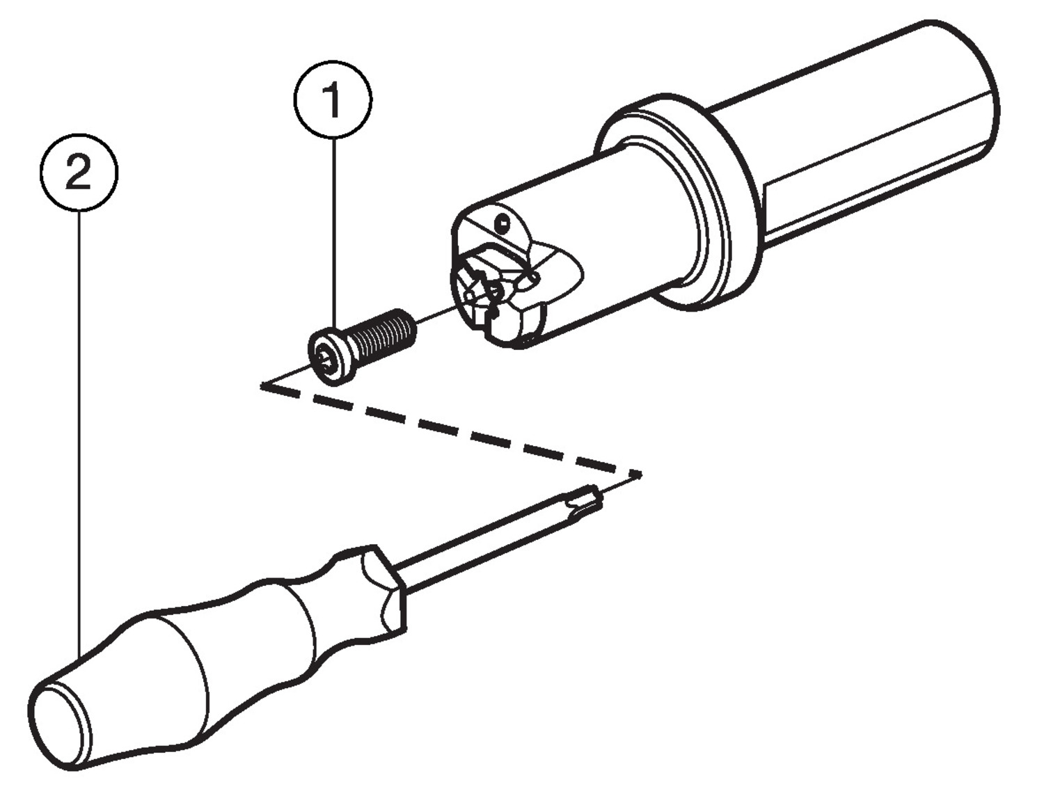 Adapter z chwytu cylindrycznego na złącze CoroCut® MB R429U-A16-39022MB09