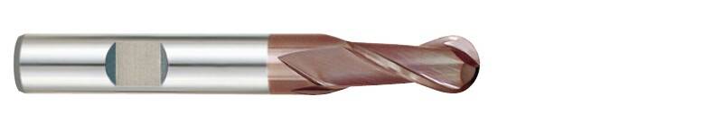 Frez kulowy VHM K-2 “Long Ball" 2FL N30° 3x6x7x57