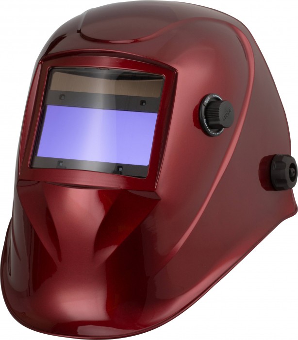 Przyłbica automatyczna APS-718G RED