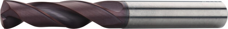 Wiertło VHM 3xD bez chłodzenia wewnętrznego Ø10,9x102/55 AlTiN, DIN6537K