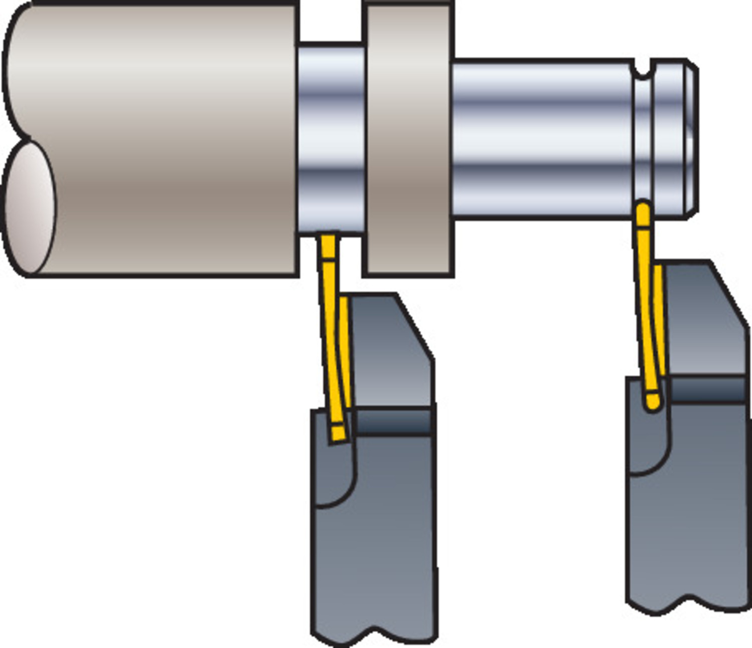 CoroCut® 3, płytka do toczenia rowków N123T3-0100-0000-GS 1125