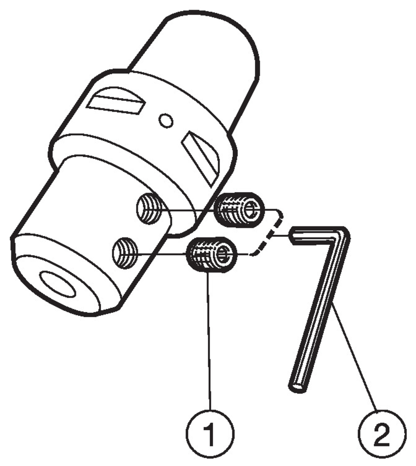 Adapter ze złącza Coromant Capto® na złącze Weldon / ISO 9766 C6-A391.23-31 085