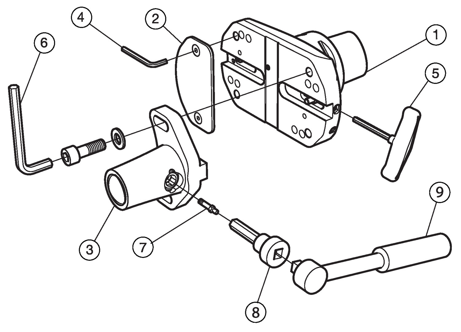 Adapter nastawny z szybkomocującym złączem Coromant Capto® 820-50C4-QC-C8
