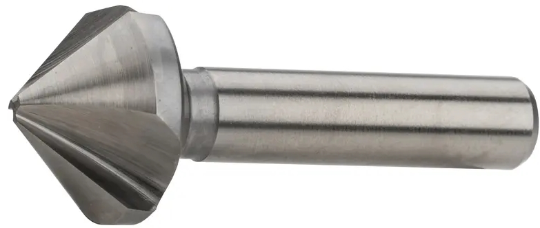 Pogłębiacz stożkowy 90° Ø4,3mm x 40mm, 3-ostrzowy, DIN335C, HSS Co5