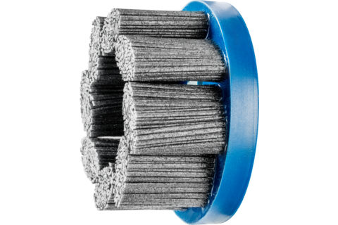 Szczotka kompozytowa talerzowe FLEX DBU Ø100 x 22,2 mm włókno SiC do otworu Ø1,14 mm, ziarno 80, stacjonarne