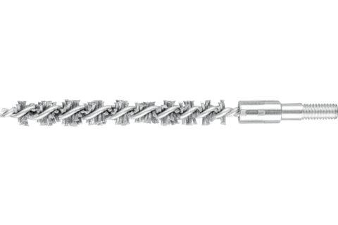 Szczotka wewnętrzna niepleciona IBU Ø8 × 80 mm M6 włókno SiC Ø0,90 ziarno 180