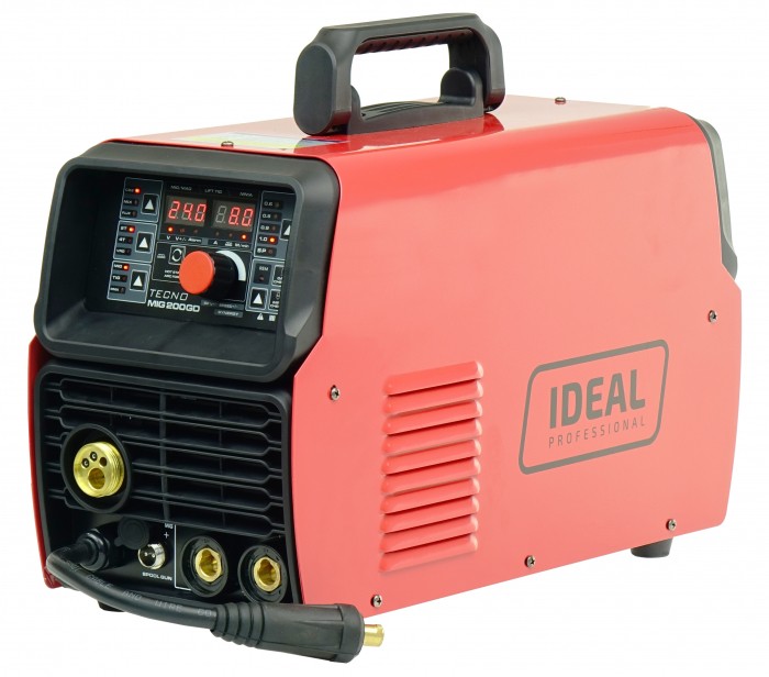 Półautomat spawalniczy TECNO MIG 200GD MIG/TIG/MMA SYNERGIC VRD ALU