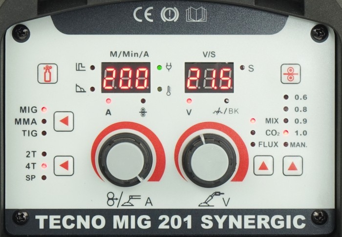 Półautomat spawalniczy TECNO MIG 201 MMA SYNERGIC