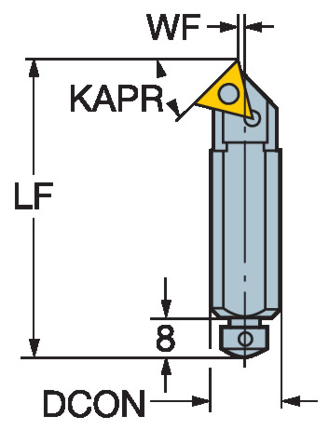 CoroTurn® 107, wkładka tokarska L142.0-12-11