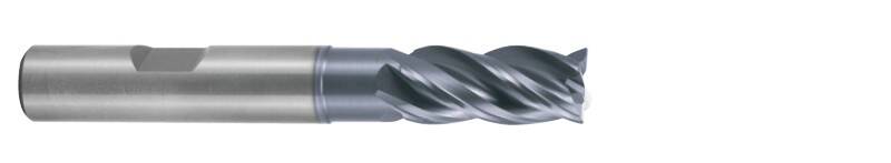 Frez palcowy V7 PLUS VHM 35°/37° 4F Y-Coating 6x6x10(32)x74 (Weldon)