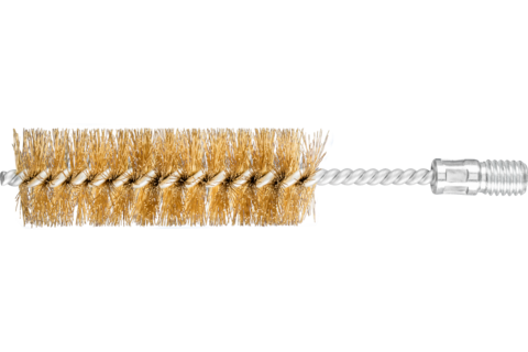 Szczotka wewnętrzna IBU Ø32 × 100 mm gwint 1/2" BSW drut mosiężny Ø0,25