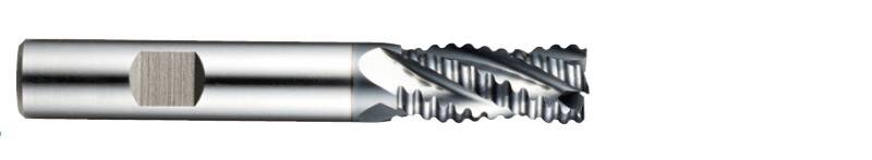 Frez palcowy do obróbki zgrubnej ONLY ONE HSS-PM 30° 4F Y-Coating 10x10x22x72