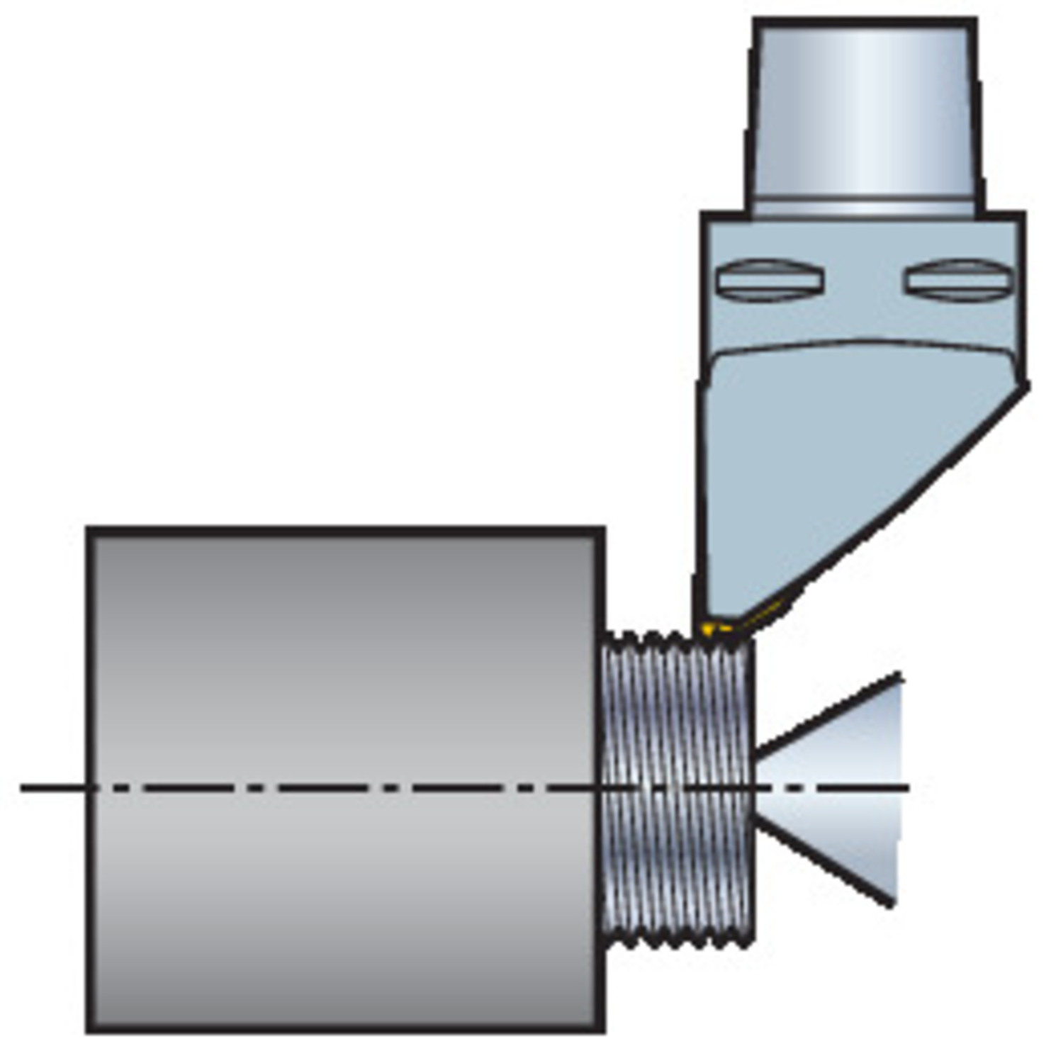 CoroThread® 266, narzędzie do toczenia gwintów C5-266RFAZ26065-16
