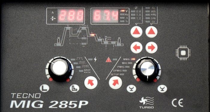 Półautomat spawalniczy TECNO MIG 285 PULSE SYNERGIC