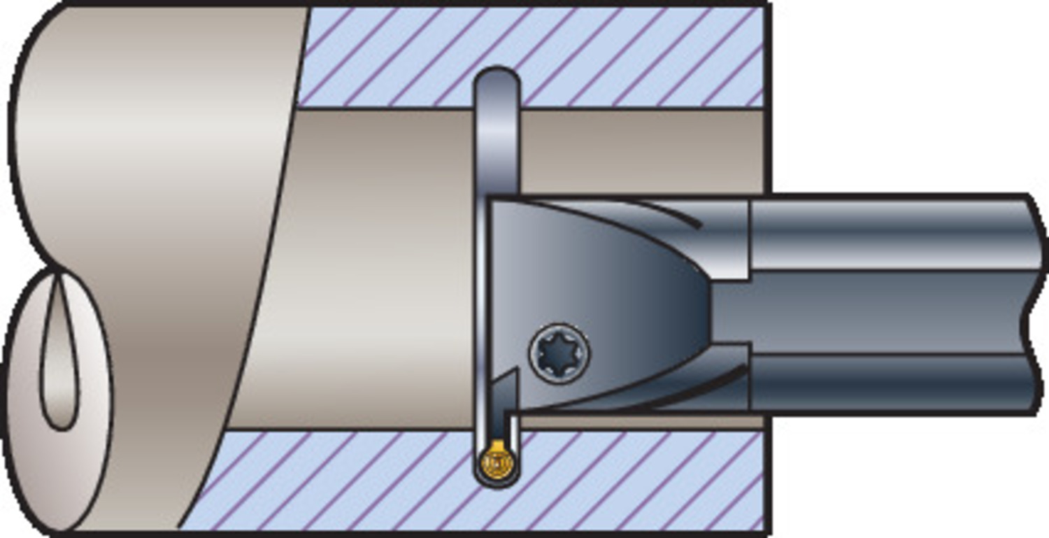 T-Max® Q-Cut, płytka do rowków N151.3-300-30-4G    2135