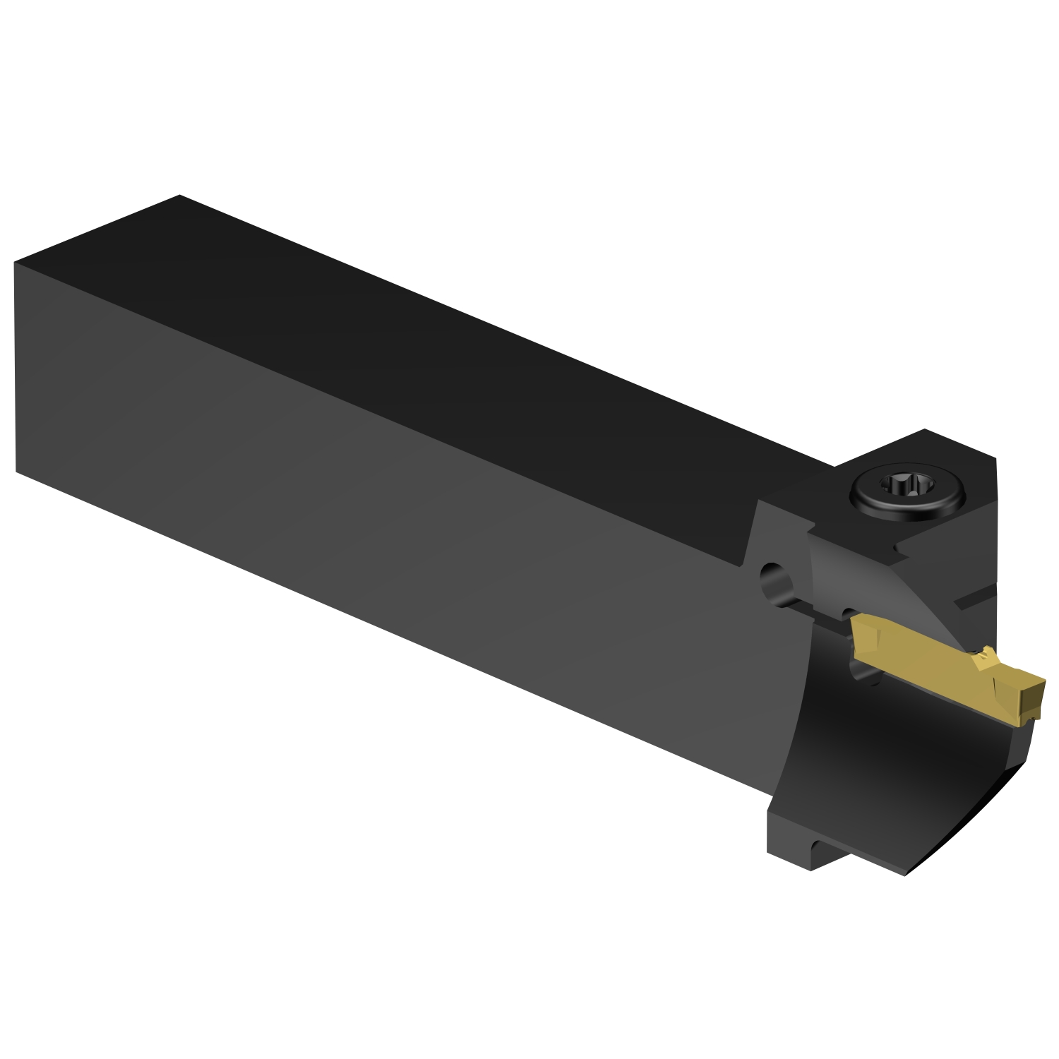 CoroCut® 1-2, oprawka z chwytem tradycyjnym do rowków czołowych LF123H20-2525B-040BM