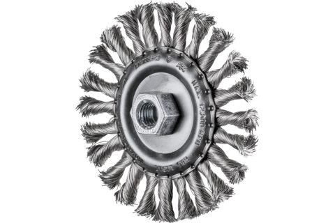 Szczotka tarczowa pleciona COMBITWIST RBG Ø115 x 12 mm M14 drut ze stali nierdzewnej Ø0,35 mm do szlifierki kątowej