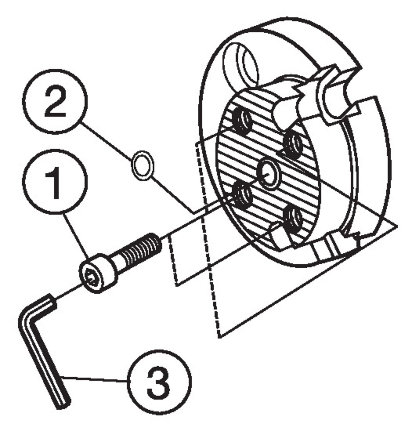 Redukcja złącza CoroTurn® SL 570-60 23-40