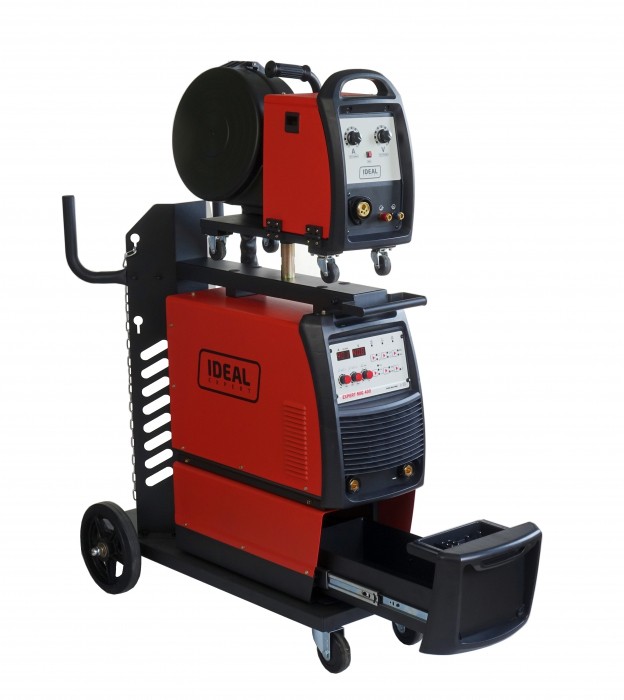 Półautomat spawalniczy EXPERT MIG 400 SYNERGIC + podajnik