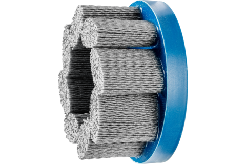 Szczotka kompozytowa talerzowe FLEX DBU Ø100 x 22,2 mm włókno SiC do otworu Ø1,10 mm, ziarno 80, stacjonarne