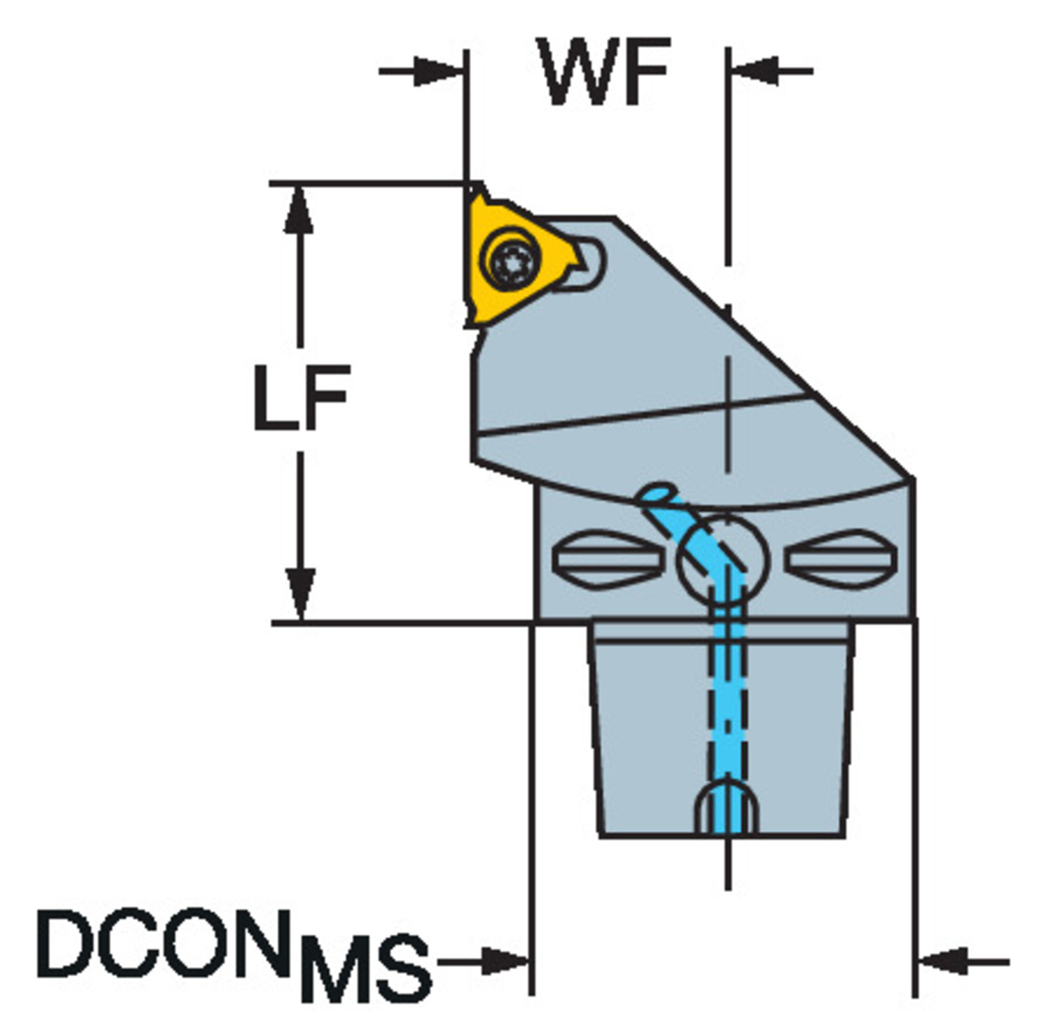 CoroThread® 266, narzędzie do toczenia gwintów C4-266RFGZ27050-22