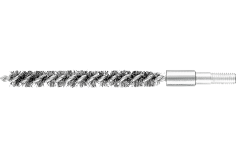 Szczotka wewnętrzna niepleciona IBU Ø8 × 80 mm M6 drut stalowy Ø0,15