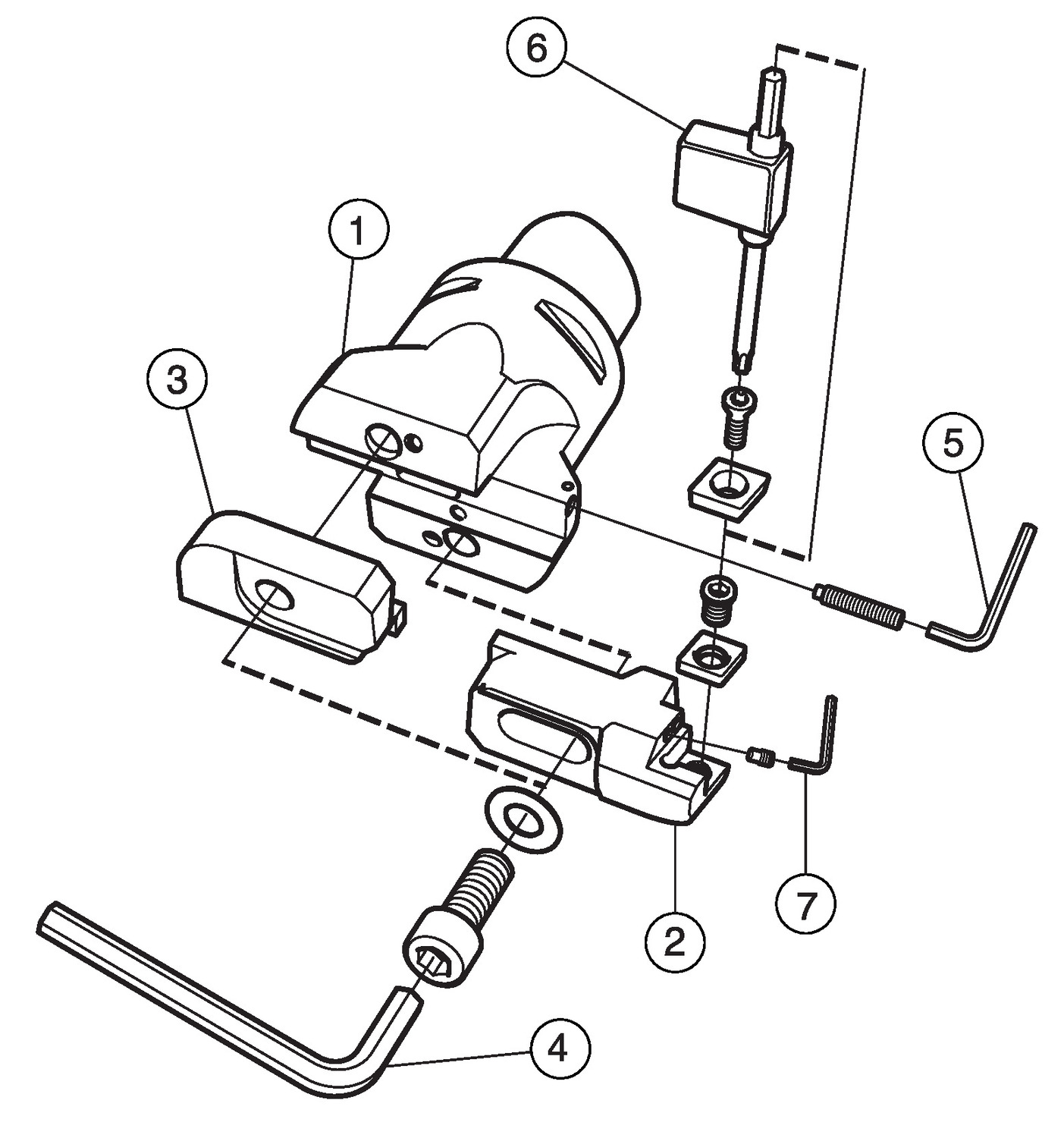 CoroBore® BR10, narzędzie do zgrubnego wytaczania wstecznego BR10-170CC12F-C6