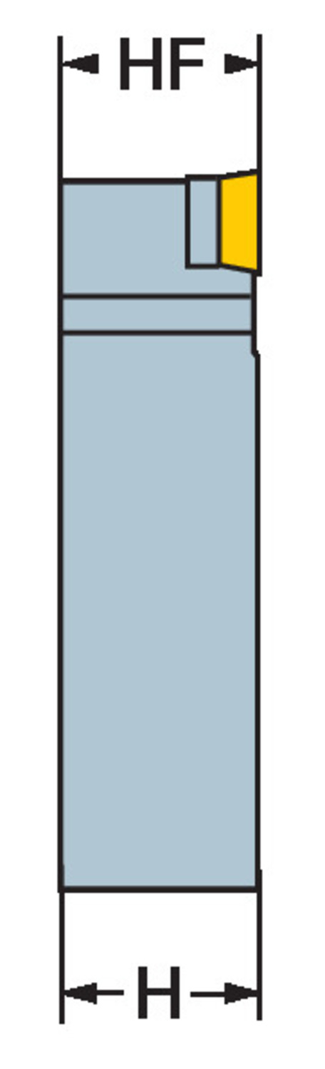 CoroTurn® 107, oprawka z chwytem tradycyjnym do toczenia SCLCL 1212F 09-M