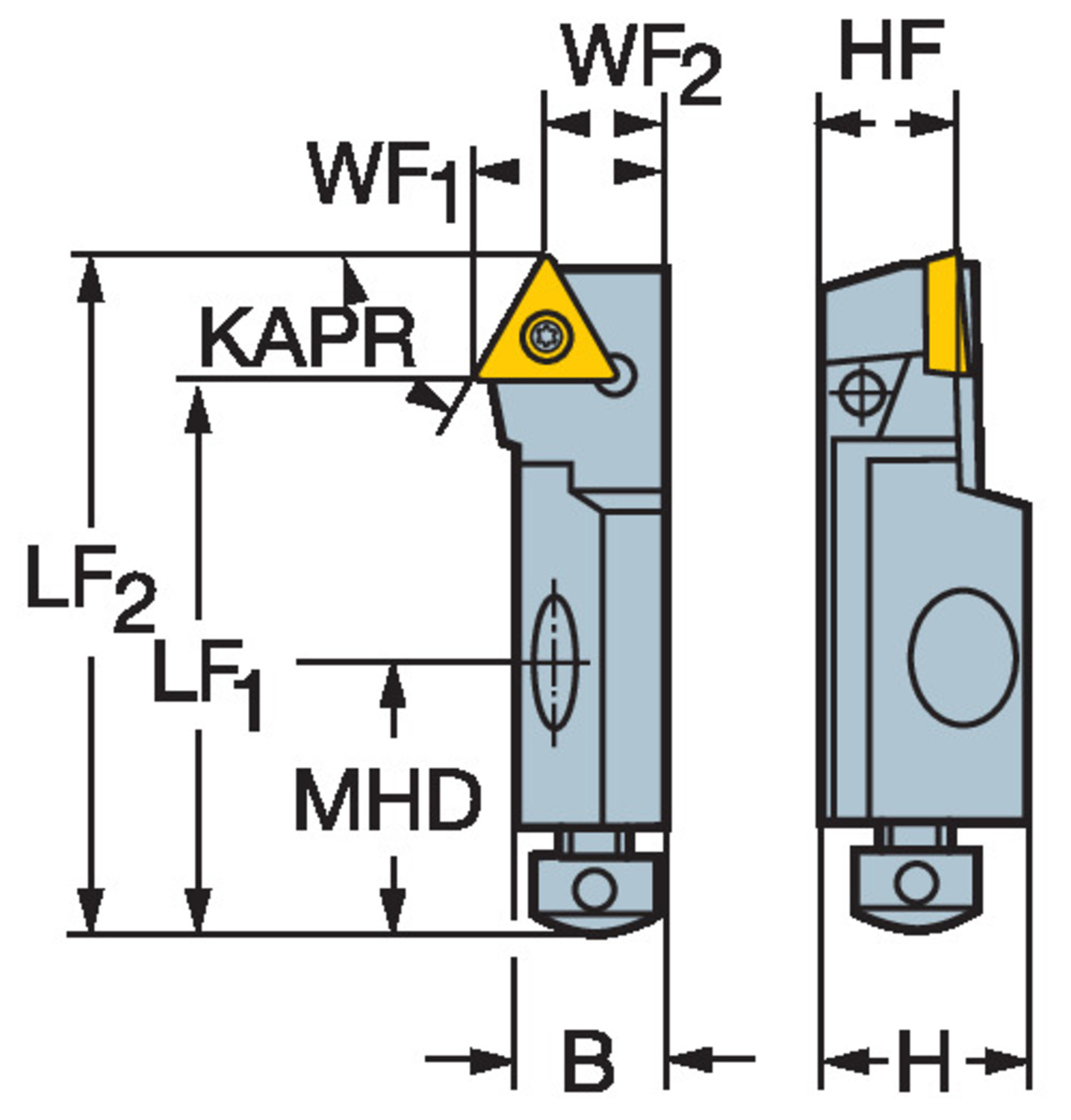 CoroTurn® 107, wkładka tokarska STSCL 10CA-11