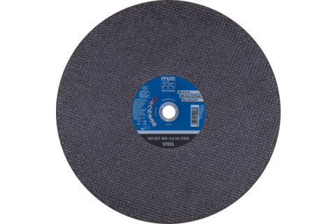 Ściernica tarczowa do cięcia do szlifierki-przecinarki EHT 400 × 4,8 × 22,23 mm SG STEEL do stali (100 m/s)