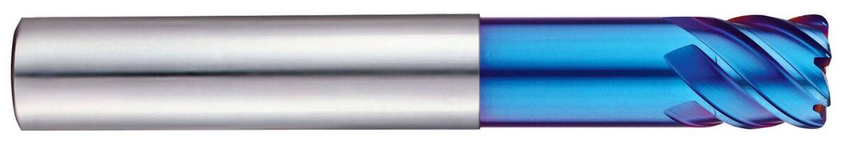 Frez promieniowy VHM X5070 6FL 6(R0.5)x6x13x70