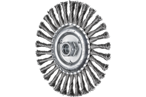 Szczotka tarczowa pleciona RBG Ø178 × 13 mm M14 drut stalowy Ø0,50 mm do szlifierki kątowej