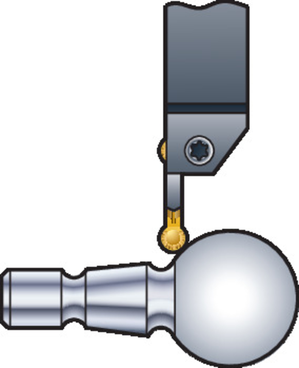 CoroCut® 1-2, płytka do profilowania L123H1-0200-RO      1125