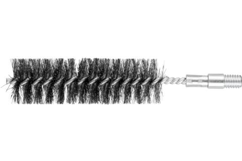 Szczotka wewnętrzna IBU Ø30 × 100 mm gwint 3/8" BSW drut stalowy Ø0,20