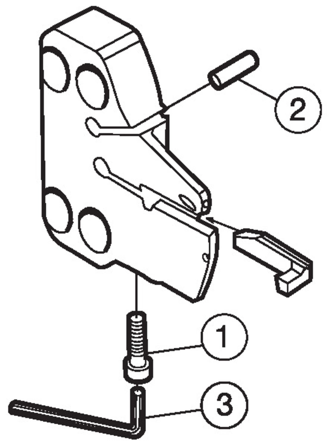 CoroCut® 1-2, głowica do toczenia rowków SL70-LG123H06C