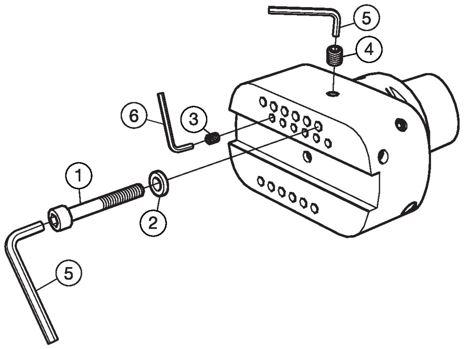 Coromant Capto®, adapter wytaczarski C8-R825S20-150 076