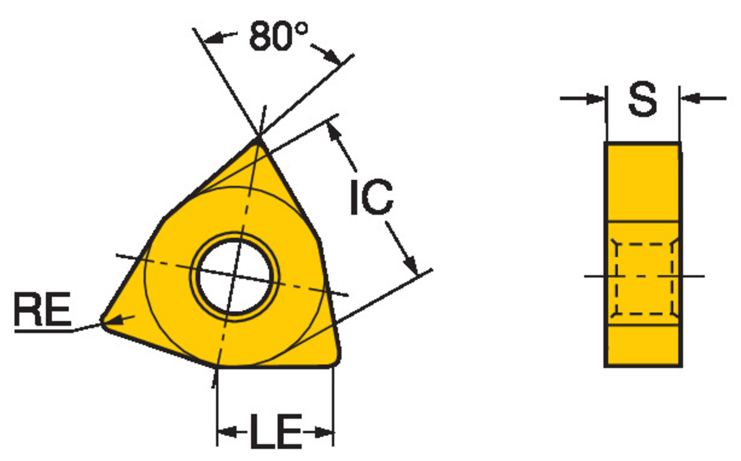 T-Max® P, płytka tokarska WNMG 08 04 08-QM    4405