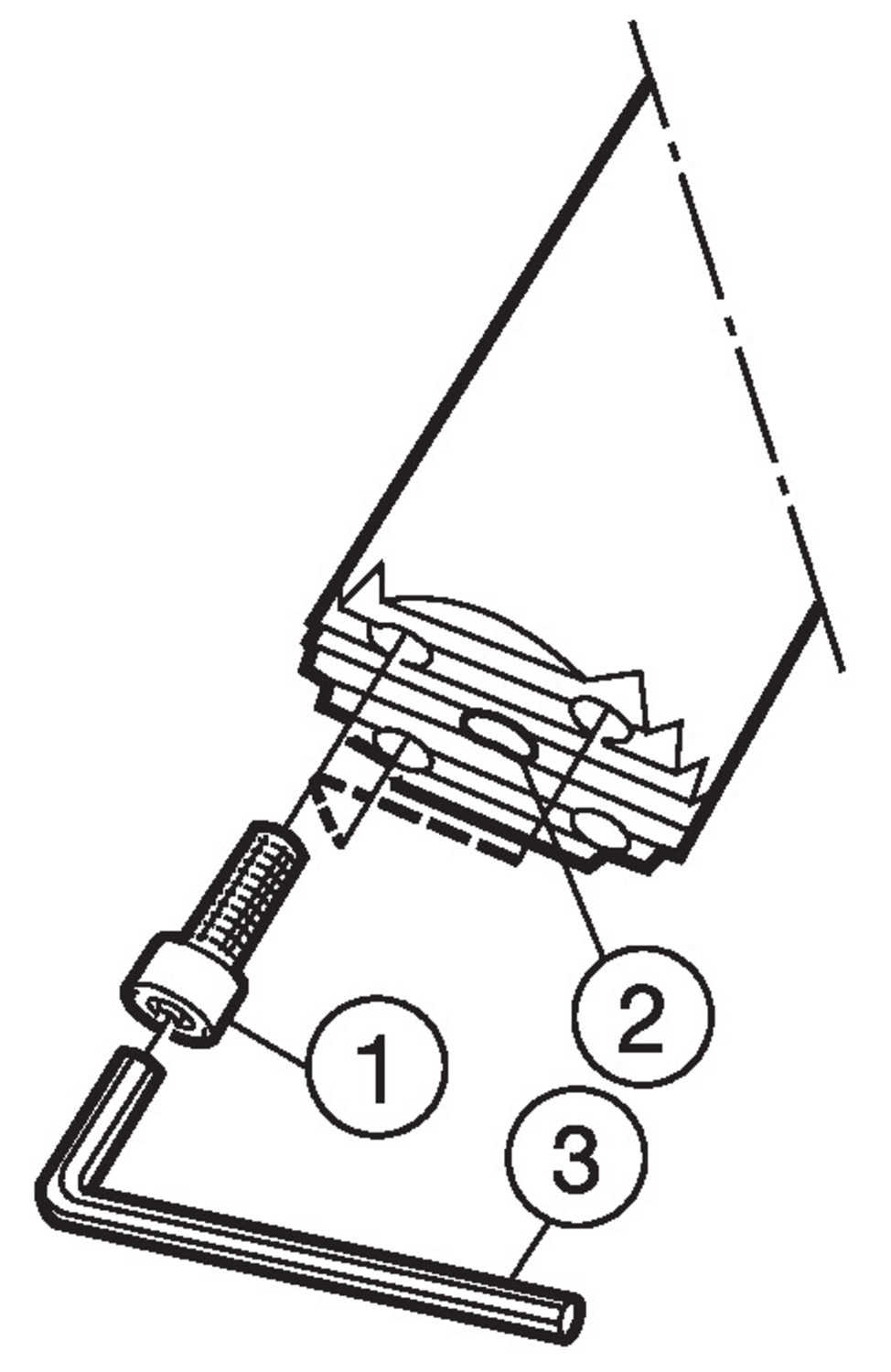 Adapter ze złącza Coromant Capto® na złącze CoroTurn® SL C6-570-2C 40 080L