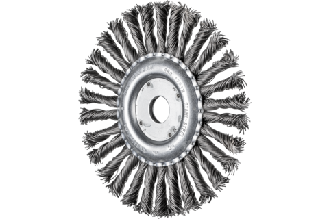 Szczotka tarczowa pleciona COMBITWIST RBG Ø178 × 13 × 22,2 mm, drut stalowy Ø0,80 mm do szlifierki kątowej