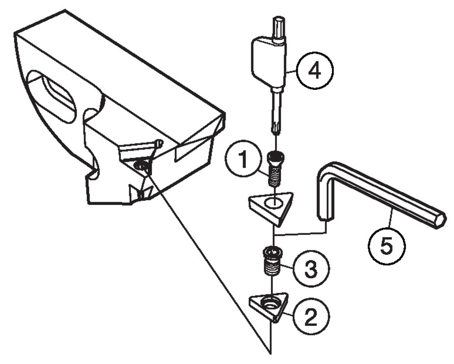 Suwak do Duobore™ 391.68F-7-125 40 CC12