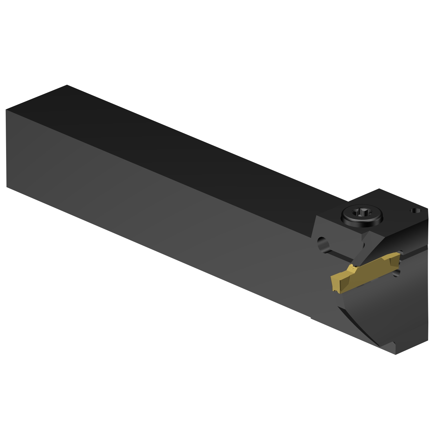 CoroCut® 1-2, oprawka z chwytem tradycyjnym do rowków czołowych LG123H050-16B-040BM
