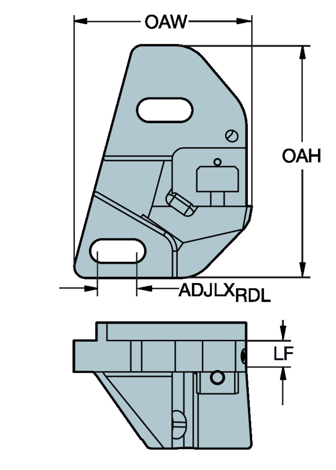 Suwak do CoroBore® XL S17-R820XLS12-012