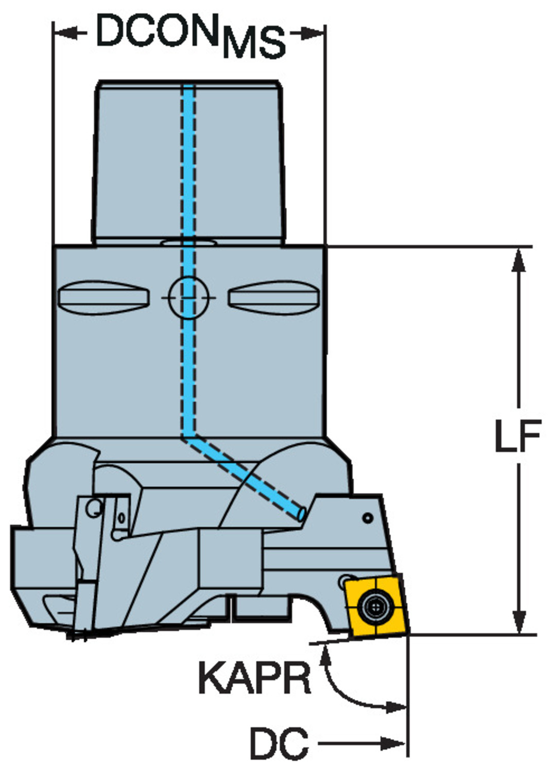 CoroBore® BR30, narzędzie do zgrubnego wytaczania trzyostrzowego BR30-87CC12F-C5