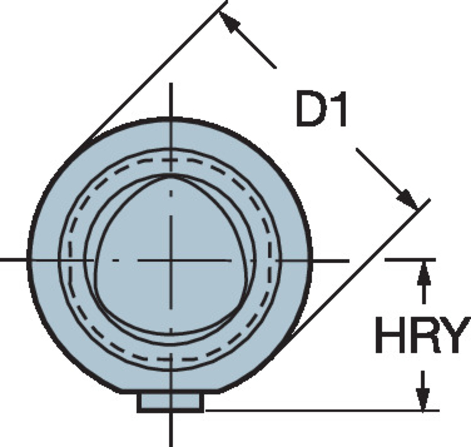 Adapter z chwytu cylindrycznego ze spłaszczeniami na złącze Coromant Capto® C5-NC2000-14024-60