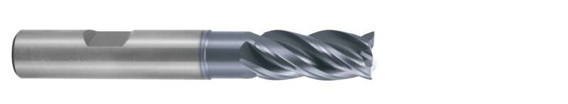 Frez promieniowy V7 PLUS VHM 35°/37° 4F Y-Coating 12(R1)x12x16(30)x83 (Weldon)