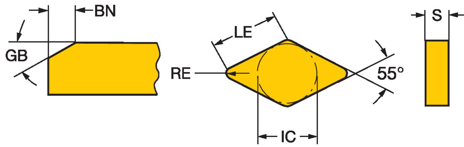 T-Max®, płytka tokarska DNGN150712T02520    620
