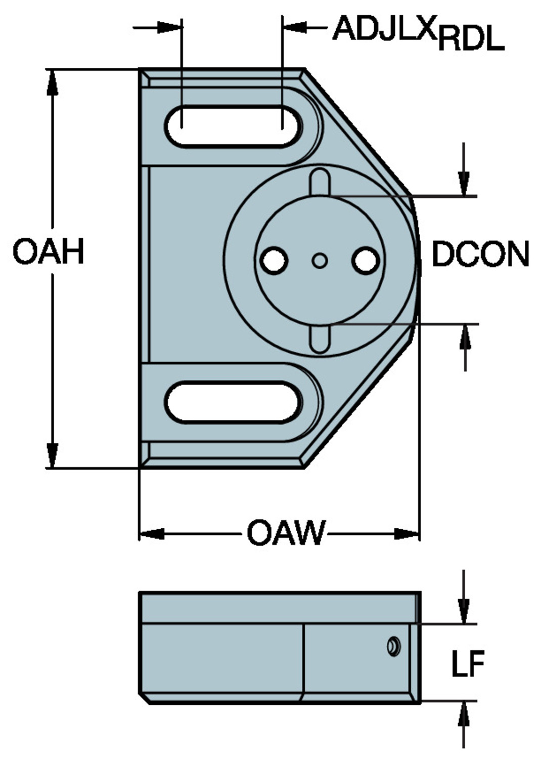 Suwak do CoroBore® XL S17-R825XLA34-020