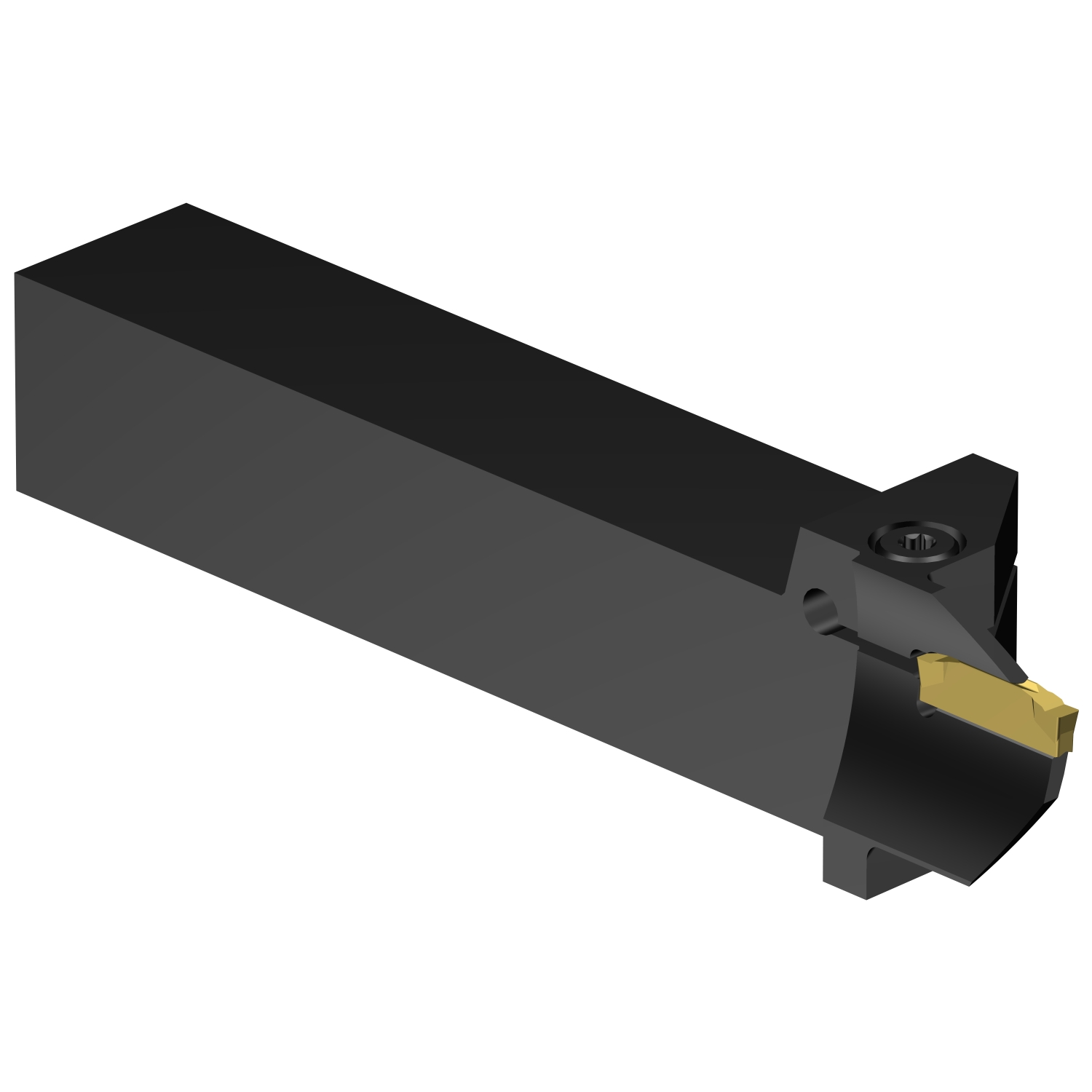 CoroCut® 1-2, oprawka z chwytem tradycyjnym do rowków czołowych LF123G19-2525B-042B