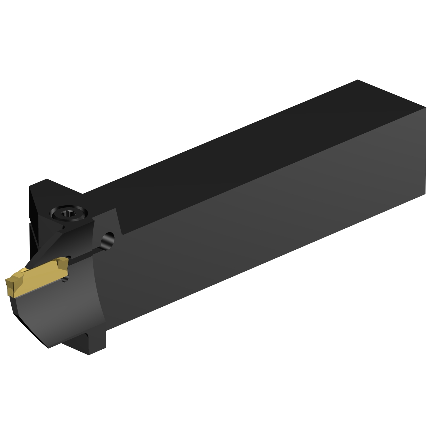 CoroCut® 1-2, oprawka z chwytem tradycyjnym do rowków czołowych RF123G075-16B-042B
